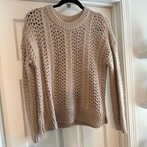 Madewell Cable Knit Sweater